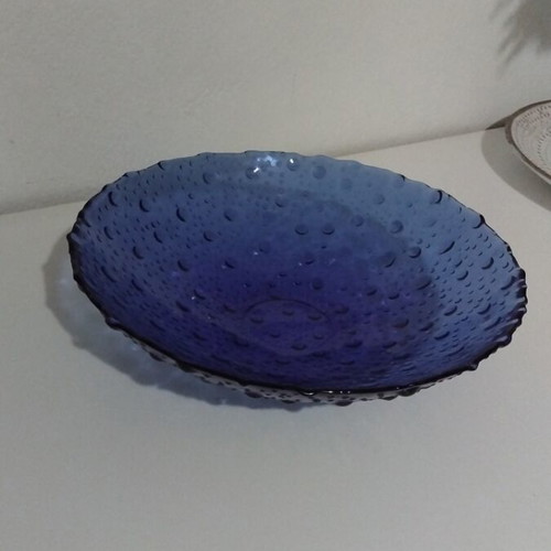 Glass salad bowl like new