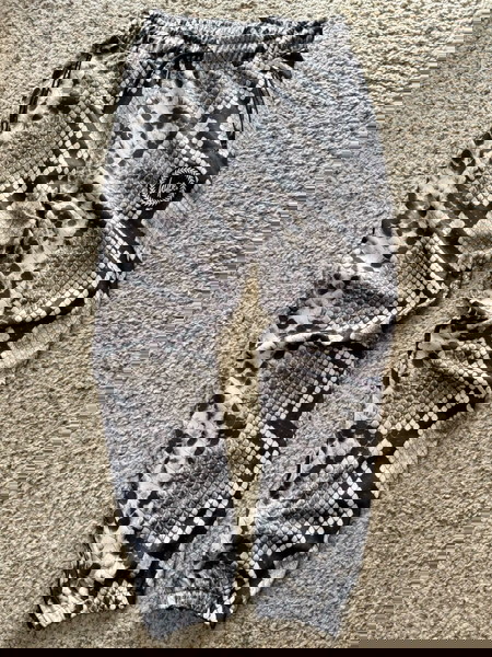 hype joggers snake print