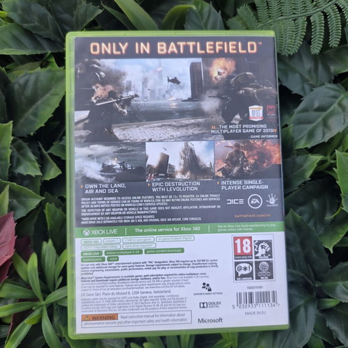 Battlefield 4 Xbox 360 game used, good condition