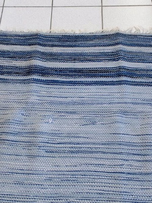 Rag rug slightly used 1.40x2.10