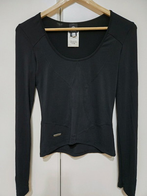 Versace blouse black, size small, like new