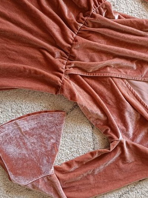 H&M dress orange like new