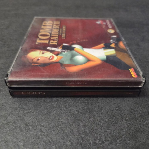 Tomb Raider I and II PC game used, Greek edition