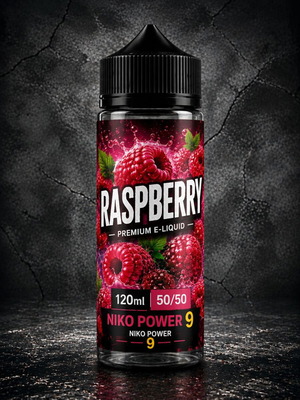 Raspberry 120ml 50/50 NIKO POWER 9 new e-liquid