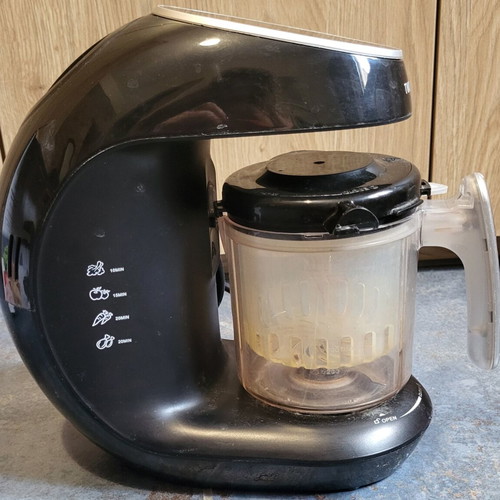 Twistshake Baby Food Steamer with Blender 0.9lt Black V2