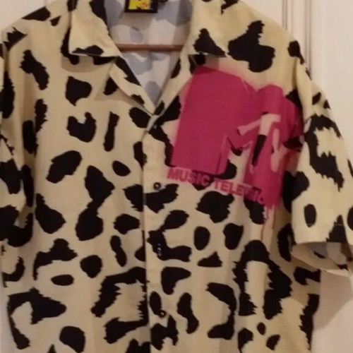 MTV Music Television XL Oversized Shirt new