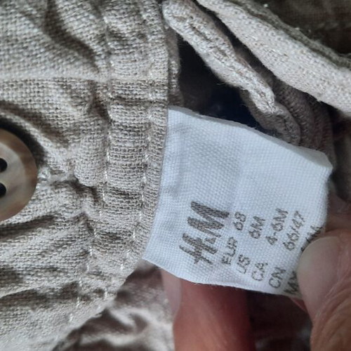 Baby Boy Shirt and Shorts Set like new, 6 months