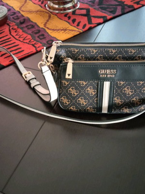 Guess crossbody bag like new, beige and brown