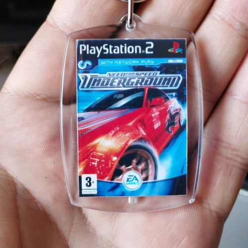 Need for Speed Underground PS2 acrylic keychain