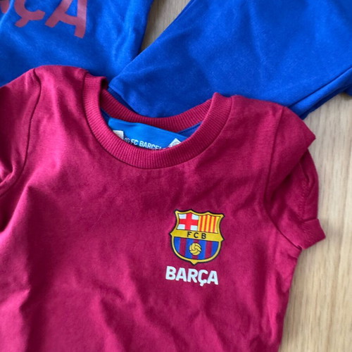FC Barcelona kids set 12-18 months new, 80cm