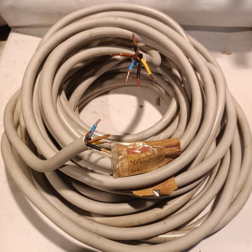 NYM-J 5X4mm CABLE NYM-J 5X4 mm KAVELMETAL. 23 Meters.