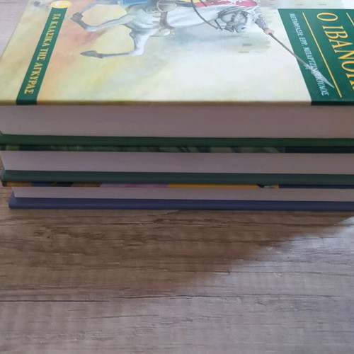 Classic Books of Ankara Set of 3 Used, Greek Language