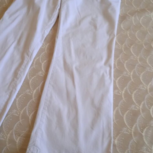 Toi&Moi white elastic cotton pants like new