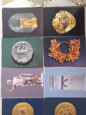Archaeological interest postcards, pack of 10