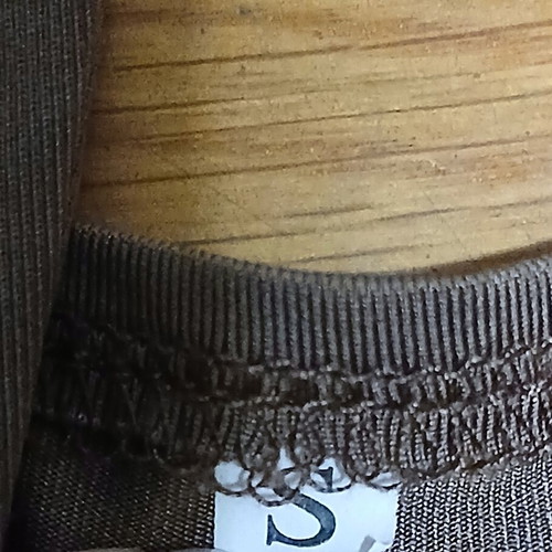 Dark brown halter-neck mini dress, size small