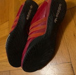 Adidas x Goodyear sneakers used, red and orange, size 43.5