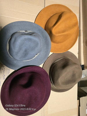 Hats used, pack of 4 large