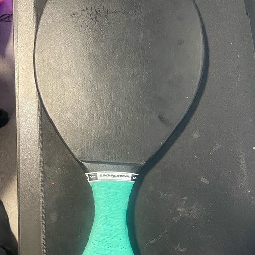 Professional beach racket like new with replaced grip