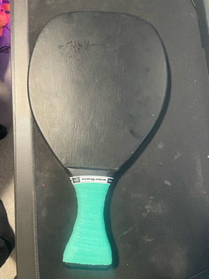 Professional beach racket like new with replaced grip