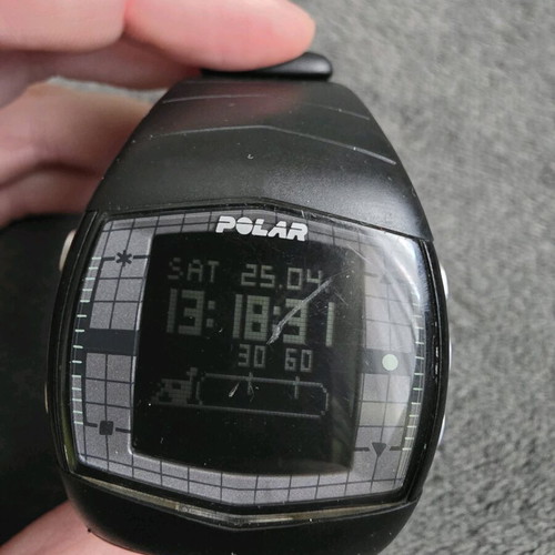 Polar wristwatch used, black, model FA20