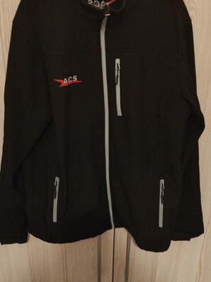 ACS jacket XL like new, black soft shell