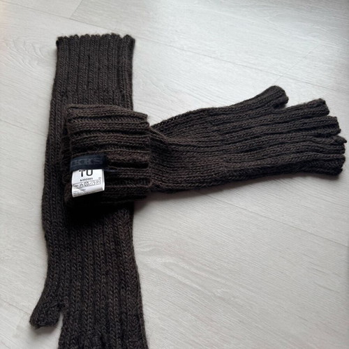 Ikks wool gloves brown like new