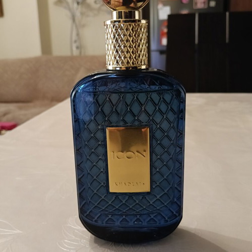 Khadlaj Icon Eau de Parfum 100ml like new, unisex oriental woody scent