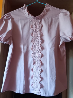 Lilac shirt medium large used