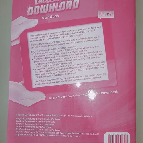 English Download C1/C2 Test Book new