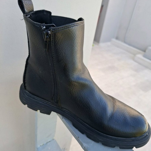 Children's leather anatomical boots size 36, waterproof, orthopedic