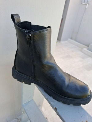 Children's leather anatomical boots size 36, waterproof, orthopedic