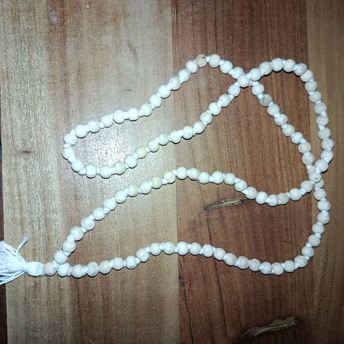 Japa Mala 108 beads wooden neem meditation necklace