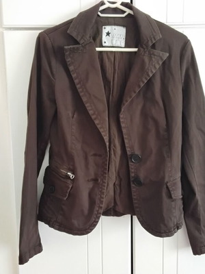 Women's brown jacket like new, size S