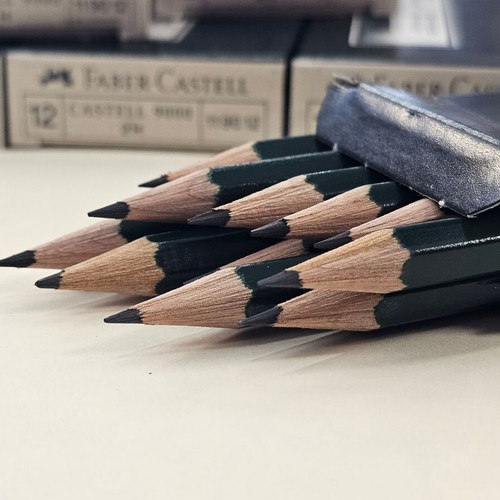 Faber Castell 2H pencils new, pack of 12