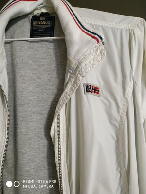 Napapirji jacket used, white, size L