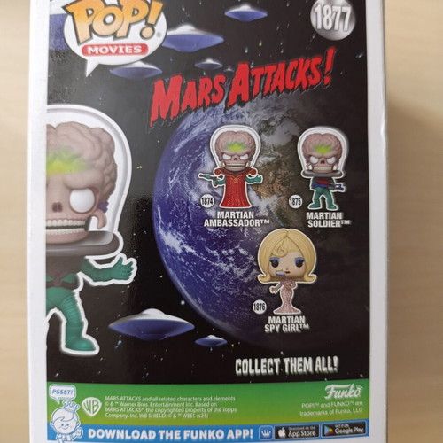 Funko Pop! Mars Attacks! Martian Soldier 1877 Specialty Series Exclusive