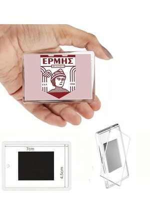 Μαγνητάκι Α.Ο. Ερμής Μελιγούς Αρκαδίας με διάφανη ακρυλική κορνίζα φωτογραφιών