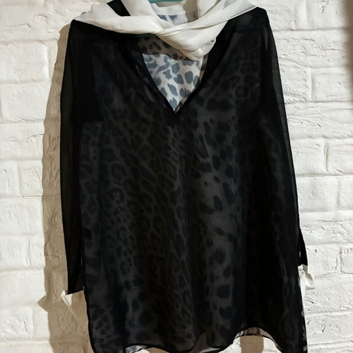 Just Cavalli blouse dress like new, size M, black