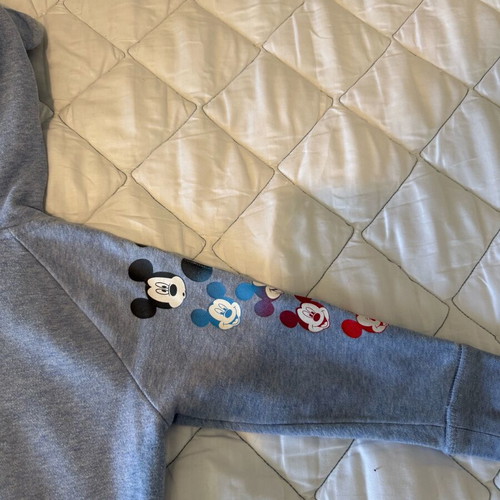 Gap Disney hoodie zipper jacket like new, 3 years, blue, 98 cm