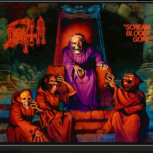 Death Scream Bloody Gore CD near mint, metal, limited edition, remastered