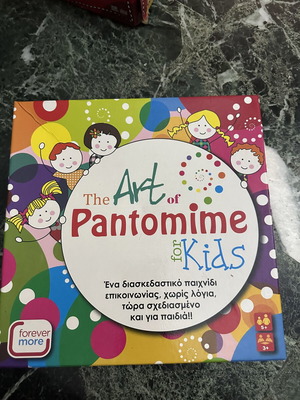 The Art of Pantomime for Kids board game used
