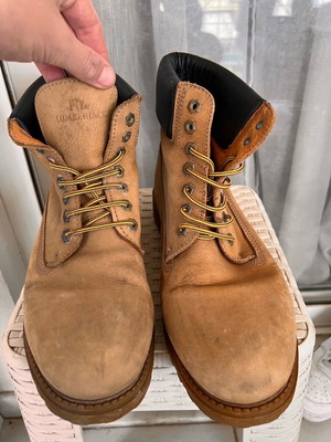 Αντρικά παπούτσια Lumberjack μεταχειρισμένα, μπεζ, μέγεθος 46, μπότες