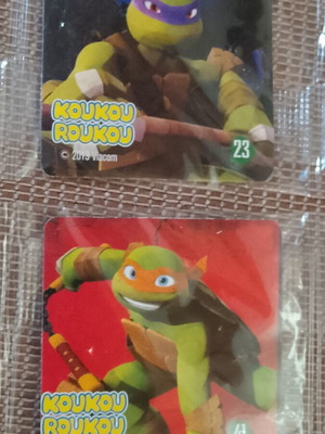 Koukou Roukou TMNT 2013 collectible stickers sealed