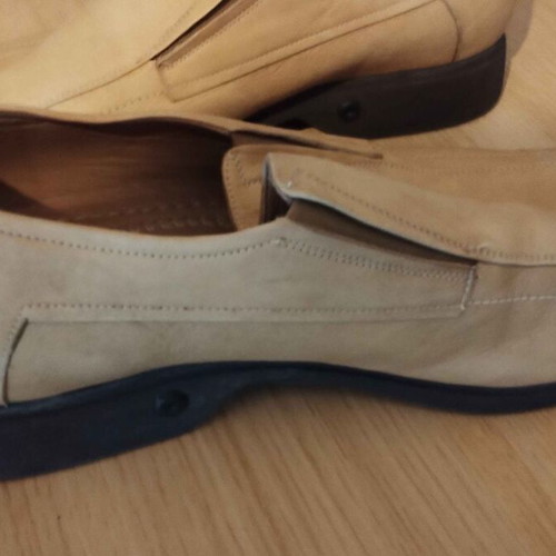 Men's Elite Antistatic Air-System Shock Absorber beige shoes used size 45
