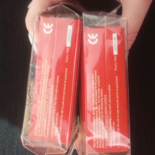 Disposable collectible cameras used, pack of 2