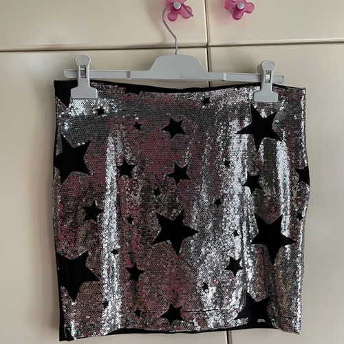Skirt used with sequins, size L / 40 / 12