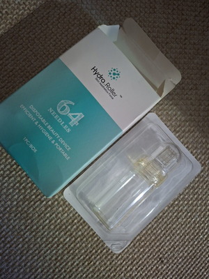 Hydra Roller 64 Microneedling Applicator 0.25mm, sealed