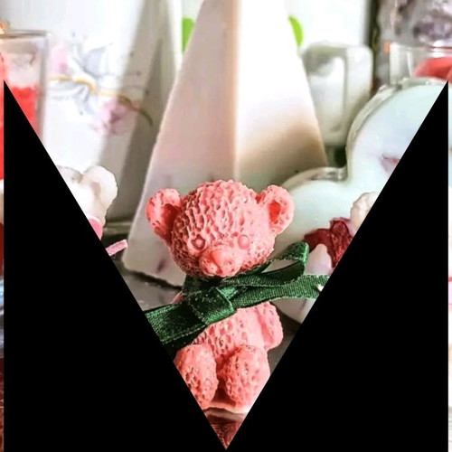 Melts bear set of 3 handmade, soy wax