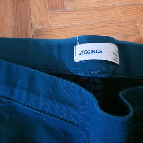 Jeggins Marks and Spencer M&S petrol color size 50 like new