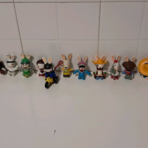 Rabbids figures like new
